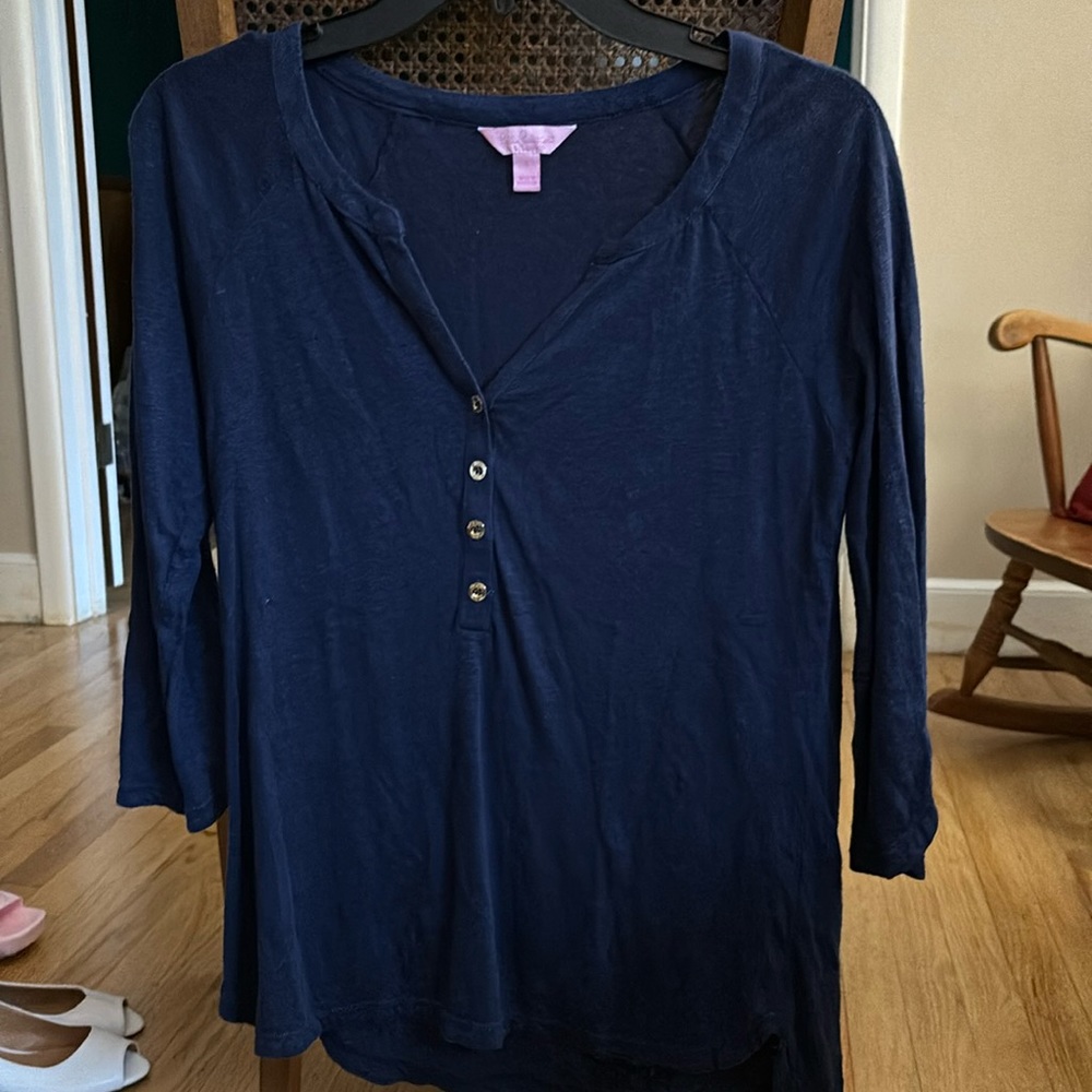 Lilly Pulitzer quarter sleeve